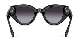 Shop BURBERRY Panthos Sunglasses in Black online.