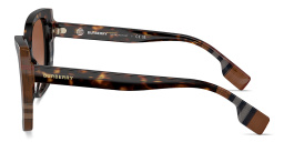 Shop BURBERRY Meryl Cat-Eye Sunglasses in Havana online.