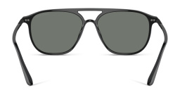 GIORGIO ARMANI Pilot Sunglasses in Black – Product Photo 4
