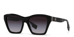 BURBERRY Square Sunglasses in Black – Product Photo 2