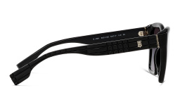 BURBERRY Square Sunglasses in Black – Product Photo 3