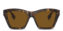 BURBERRY Square Sunglasses in Havana – Product Photo 1