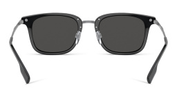 نظارات شمسية مربّعة من بربري بلون أسود - صورة المنتج 4