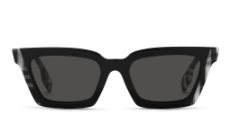BURBERRY Square Sunglasses in Black – Product Photo 1