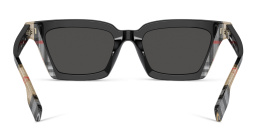 BURBERRY Square Sunglasses in Black Vintage Check – Product Photo 4