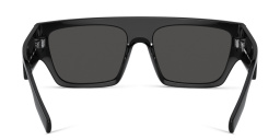 نظارات شمسية مربّعة من بربري بلون أسود - صورة المنتج 4