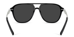 BVLGARI Pilot Sunglasses in Black – Product Photo 4