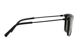 BVLGARI Square Sunglasses in Matte Black – Product Photo 3