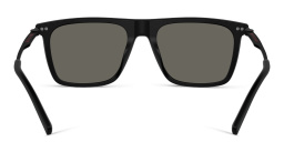BVLGARI Square Sunglasses in Matte Black – Product Photo 4