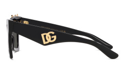 Dolce & Gabbana Cat-Eye Sunglasses in Black – Product Photo 3