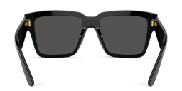 Shop Dolce & Gabbana Square Sunglasses in Black online.
