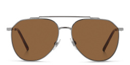 Dolce & Gabbana Pilot Sunglasses in Gunmetal – Product Photo 1