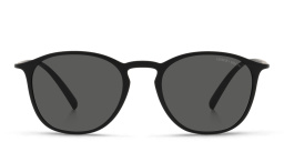 GIORGIO ARMANI Round Sunglasses in Matte Black – Product Photo 1