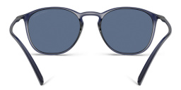 نظارات شمسية دائرية من جورجو أرماني بلون أزرق شفاف - صورة المنتج 4