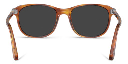 PERSOL Unisex Pillow Sunglasses in Brown – Product Photo 4