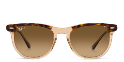 Shop Ray-Ban Unisex Square Sunglasses in Brown online.