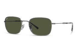 Shop Ray-Ban Unisex Square Sunglasses in Gunmetal online.