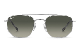 Ray-Ban Unisex Irregular Sunglasses in Silver – Product Photo 1