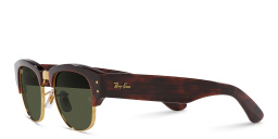 Shop Ray-Ban Mega Clubmaster Unisex Square Sunglasses in Havana online.