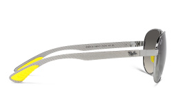 Ray-Ban Unisex Aviator Sunglasses in Silver – Product Photo 3