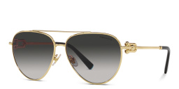 TIFFANY Aviator Sunglasses in Gold – Product Photo 1