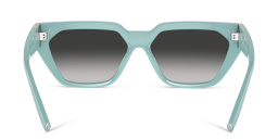 TIFFANY T Motif Irregular Sunglasses in Tiffany Blue – Product Photo 4