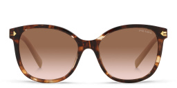 PRADA Square Sunglasses in Caramel Tortoise – Product Photo 1
