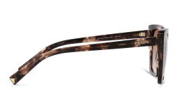 PRADA Square Sunglasses in Caramel Tortoise – Product Photo 3