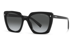 PRADA Square Sunglasses in Black – Product Photo 2