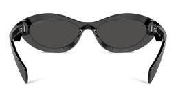 PRADA Irregular Sunglasses in Black – Product Photo 4