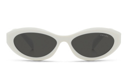 PRADA Irregular Sunglasses in Talc – Product Photo 1