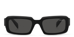 PRADA Rectangle Sunglasses in Black – Product Photo 1