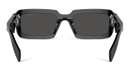 PRADA Rectangle Sunglasses in Black – Product Photo 4