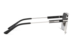 نظارات شمسية طراز بيلو من برادا بلون فضي - صورة المنتج 3