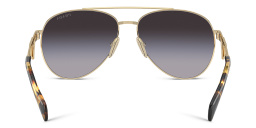 PRADA Pilot Sunglasses in Pale Gold – Product Photo 4