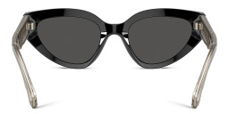 BVLGARI Cat-Eye Sunglasses in Black – Product Photo 4