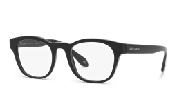 GIORGIO ARMANI Square Eyeglasses in Black – Product Photo 2