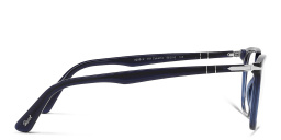 PERSOL Wide Rectangle Eyeglasses in Cobalto – Product Photo 3