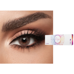 DAYA 1-Day Color Contact Lenses - Ash – Product Photo 1