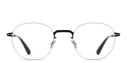 Shop MYKITA Unisex Wataru Rimless Round Eyeglasses in Silver online.