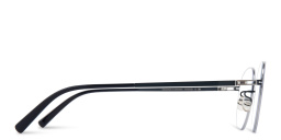 Shop MYKITA Unisex Wataru Rimless Round Eyeglasses in Silver online.