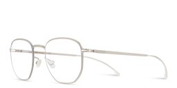 Shop MYKITA Ryker Unisex Round Eyeglasses in Silver online.