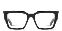 Shop BALMAIN Unisex Square Eyeglasses in Black online.