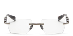 نظارات طبية مستطيلة للجنسين بدون إطار من بالمان بلون أسود - صورة المنتج 1