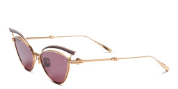 VALENTINO Cat-Eye Sunglasses  in Gold – Product Photo 2