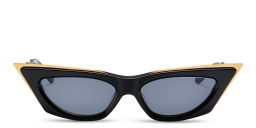 Shop VALENTINO Cat-Eye Sunglasses in Black online.