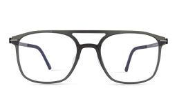 Silhouette Rectangle Eyeglasses in Black – Product Photo 1