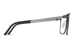 Shop Silhouette Rectangle Eyeglasses in Black online.