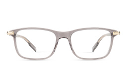 نظارات طبية مستطيلة من مونت بلانك بلون رمادي - صورة المنتج 1