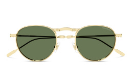 MONTBLANC Panthos Sunglasses in Gold – Product Photo 1